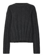 Weekday Rib Sweater Grå