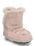 Moon Boot Mb Crib Suede Rosa