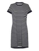 Schiesser Sleepshirt Short Sleeve Stripes Midnight Blue - Casual Essen...