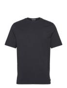 Scotch & Soda Regular Fit Front Back Artwork T-Shirt Svart