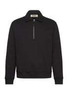 Woodbird Wbtom Zip Polo Svart