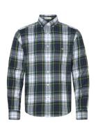 GANT Reg Flannel Check Shirt Blå