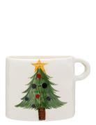 Anna + Nina Christmas Tree Mug Multi/patterned