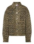 Vero Moda Girl Vmtullah Ls Leo Jacket Girl Brun