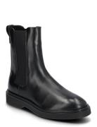 Calvin Klein Flat Chelsea Boot Lth Svart