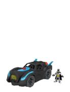 Imaginext Imaginext Dc Super Friends Batmobile Med Lys Og Lyde Svart