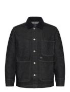 Mads Nørgaard Arizona Black Denim Chore Jacket Svart