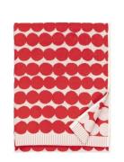 Marimekko Home Räsymatto Bath Towel 70X150 Cm Röd