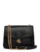 Lauren Ralph Lauren Pebbled Small Bradley Convertible Bag Svart