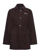 ROTATE Birger Christensen Heavy Woven Jacket Brun