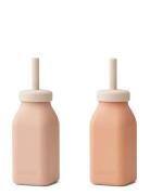 Liewood Erika Milkshake Bottle 2-Pack Rosa