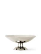 LOUISE ROE Metal Champagne Coupe Low Silver