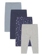 The New Tnsbbaby Boys Basic Leggings Multi Pack Multi/patterned