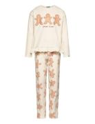 United Colors Of Benetton Pyjama(Sweater+Trous Kräm