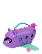 Polly Pocket Kitty Airways Playset With 2 Micro Dolls And Pet, Airplan...