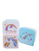 Puckator Set Of 3 Lunch Box S/M/L Multi/patterned