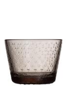 Iittala Tundra Tumbler 16Cl Linen 2Pc Brun