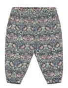 Huttelihut Pants In Liberty Fabric W. Lin Marinblå