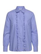 Claire Woman Cwresha Striped - Shirt Blå