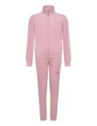 Juicy Couture Diamante Zip Thru & Slim Jogger Set Rosa