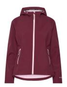 Ilse Jacobsen Rain Jackets Burgundy