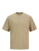 Jack & J S Jjebradley Tee Ss Noos Beige