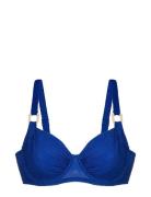 Dorina Madras Bikini Top Blå
