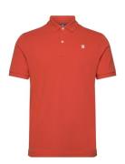 G-Star RAW Dunda Slim Polo S\S Röd