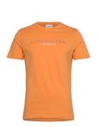 Lindbergh Copenhagen Print Tee S/S Orange