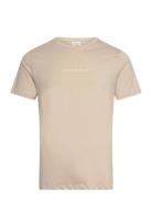 Lindbergh Lindbergh Print Tee S/S Kräm