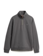 Superdry Essential Logo Half Zip Grå
