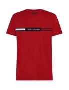 Tommy Hilfiger Hilfiger Chest Insert Tee Röd
