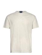 Polo Ralph Lauren Classic Fit Logo Jersey T-Shirt Kräm