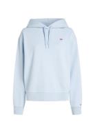 Tommy Hilfiger Reg Contrast Flag Hoodie Blå