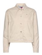 Tommy Jeans Tjw Essential Cotton Gmd Jacket Kräm
