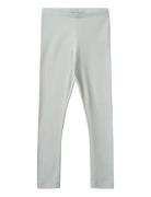 Wheat Rib Leggings Blå