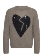 AllSaints Luvheart Brun