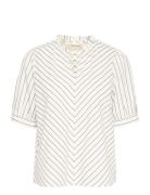 Cream Crnaomi Blouse Vit