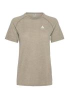 Odlo Odlo W T-Shirt Crewneck S/S Essential Seamless Khaki Green
