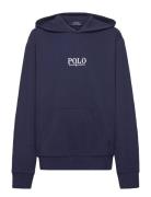Ralph Lauren Kids Easy French Terry-Po Hood-Kn-Sws Marinblå