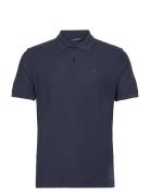 J. Lindeberg Rudy Slim Polo Pique Marinblå
