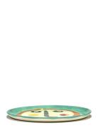 Serax Serving Plate Face 2 Feast By Ottolenghi Multi/patterned
