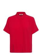 Soft Rebels Srfreedom Ss Shirt Röd