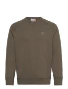 Timberland Loopback Crew Neck Sweatshirt Grön