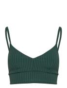 Lindex Bra Kelly Rib Grön