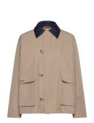 Mads Nørgaard Cotton Tech Daisy Jacket Beige