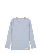 MarMar Copenhagen Plain Tee Ls Blå