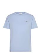 GANT Reg Shield Ss T-Shirt Blå