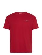 GANT Printed Graphic Ss T-Shirt Röd