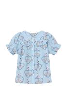 Fliink Colombe Ss Blouse Blå